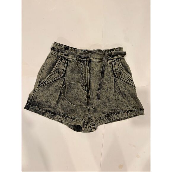 Ulla Johnson Alec Short Acid Wash Denim Jean $325 Size 6 - Picture 5 of 8